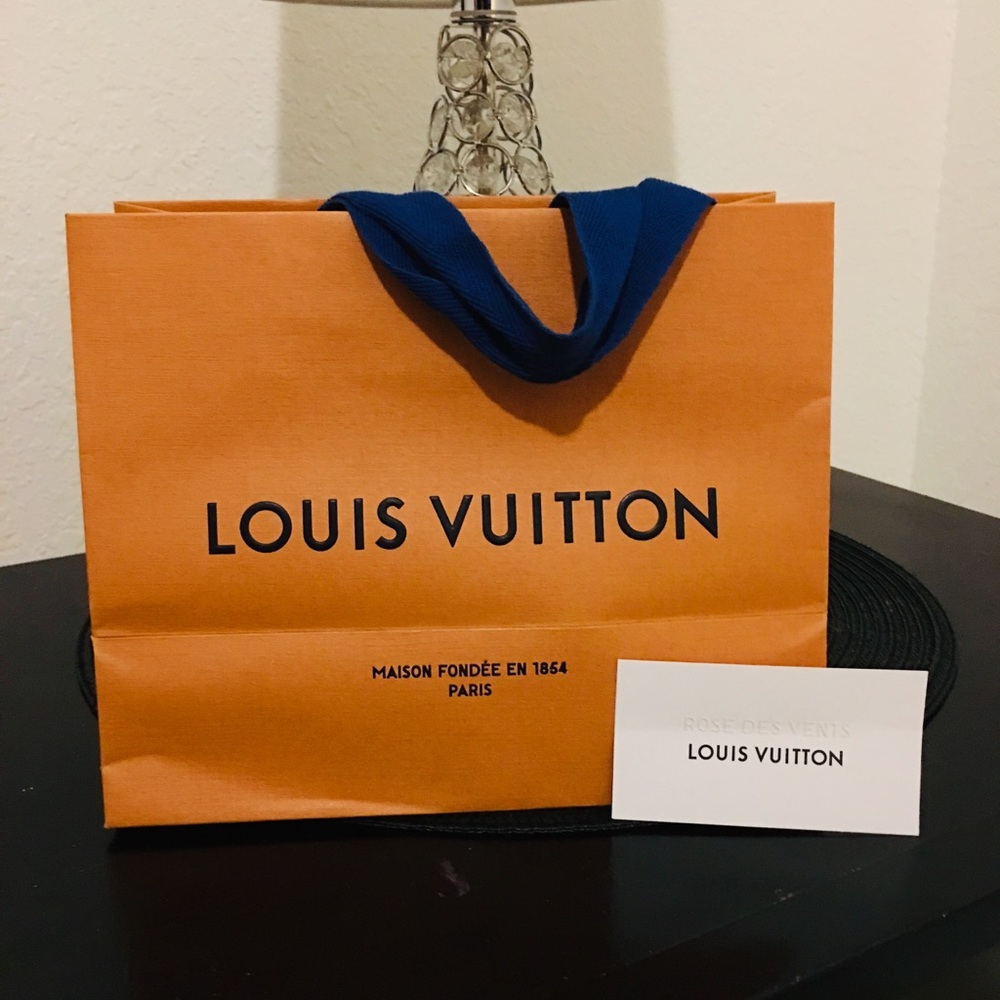 Louis Vuitton paper bag authentic